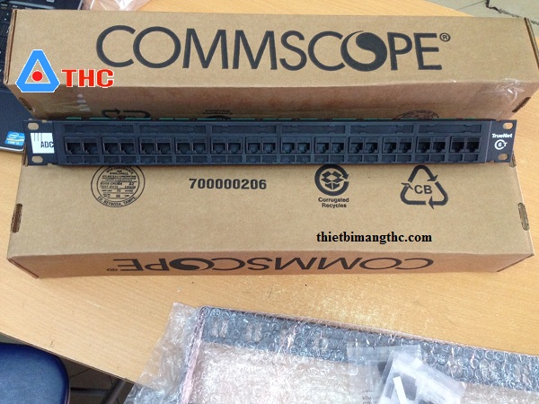 Patch Panel Commscope Krone Cat6 24 Cổng